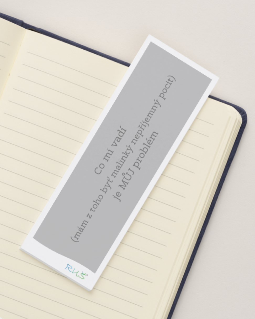 Záložka do knihy - šedá