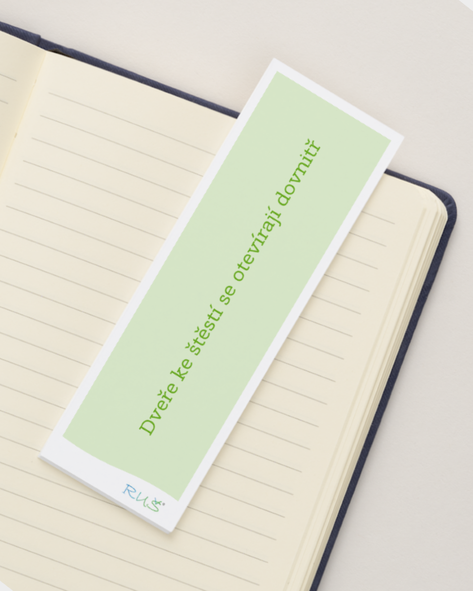 Záložka do knihy - zelená