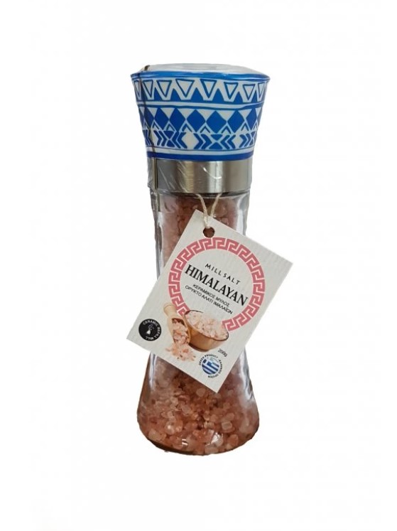 Himalájská růžová hrubá sůl – 190 g mlýnek