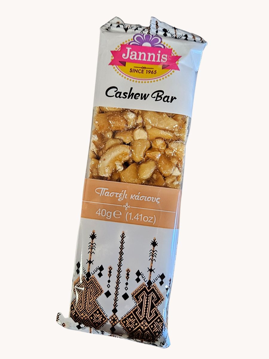 Oříšková tyčinka s medem – kešu