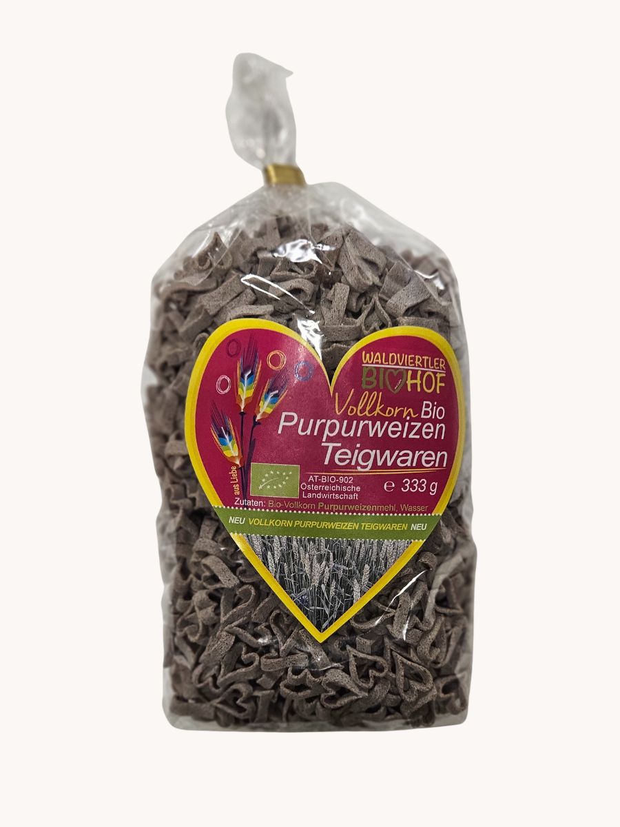 BIO těstoviny z červené pšenice – srdíčka