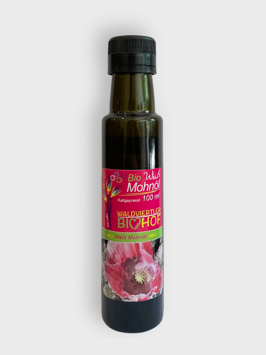 BIO olej z bílého máku 100 ml