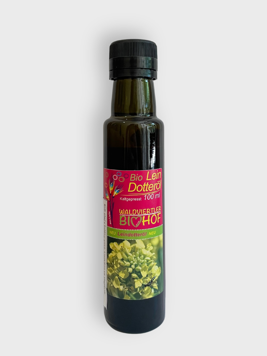 BIO olej lničkový 100 ml