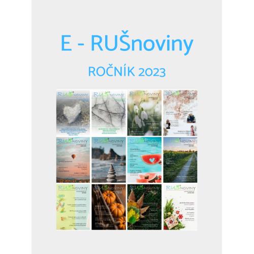 E-RUŠnoviny ROČNÍK 2023