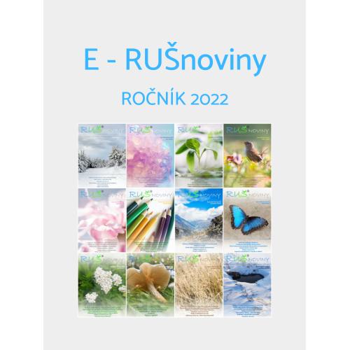 E-RUŠnoviny ROČNÍK 2022