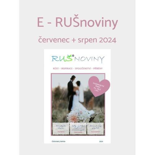 E-RUŠnoviny v pdf červenec/srpen 2024