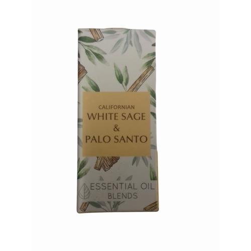 White sage & Palo Santo (Bílá šalvěj a  Palo Santo) – 100% přírodní esenciální olej