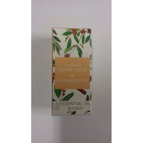 White sage & Sandalwood (Bílá šalvěj a santalové dřevo) -  100% přírodní esenciální olej