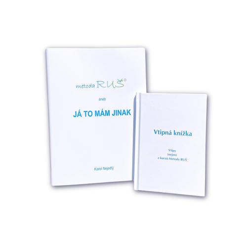 Kniha Metoda RUŠ aneb Já to mám jinak + Vtipná knížka