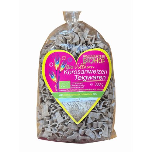 BIO celozrnné těstoviny z korásánské pšenice