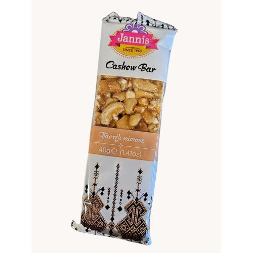 Oříšková tyčinka s medem – kešu