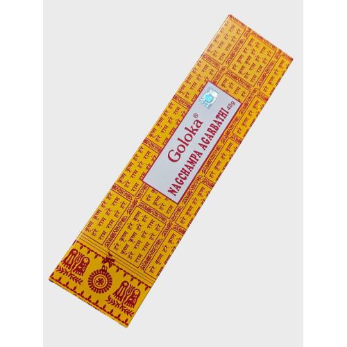 Indické vonné tyčinky Goloka Nagchampa Agarbathi 