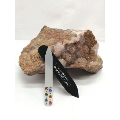 Pilník na nehty s kamínky Swarovski