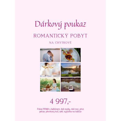 POUKAZ – ROMANTICKÝ VÍKEND pro dva na Chytrově